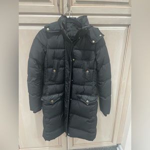 J. Crew black puffer jacket